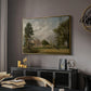 Malvern Hall, 1821 - Floater Framed Canvas Print