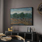 Olive Trees, 1889 - Floater Framed Canvas Print