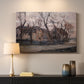 Canvas art print detailing an early modern composition with restrained color palette, mounted in a softly lit interior space