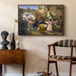 Romans Gathered for Merriment at an Osteria, 1839 - Floater Framed Canvas Print