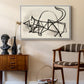 Study of a Cat (Étude de chat), 1946 - Floater Framed Canvas Print