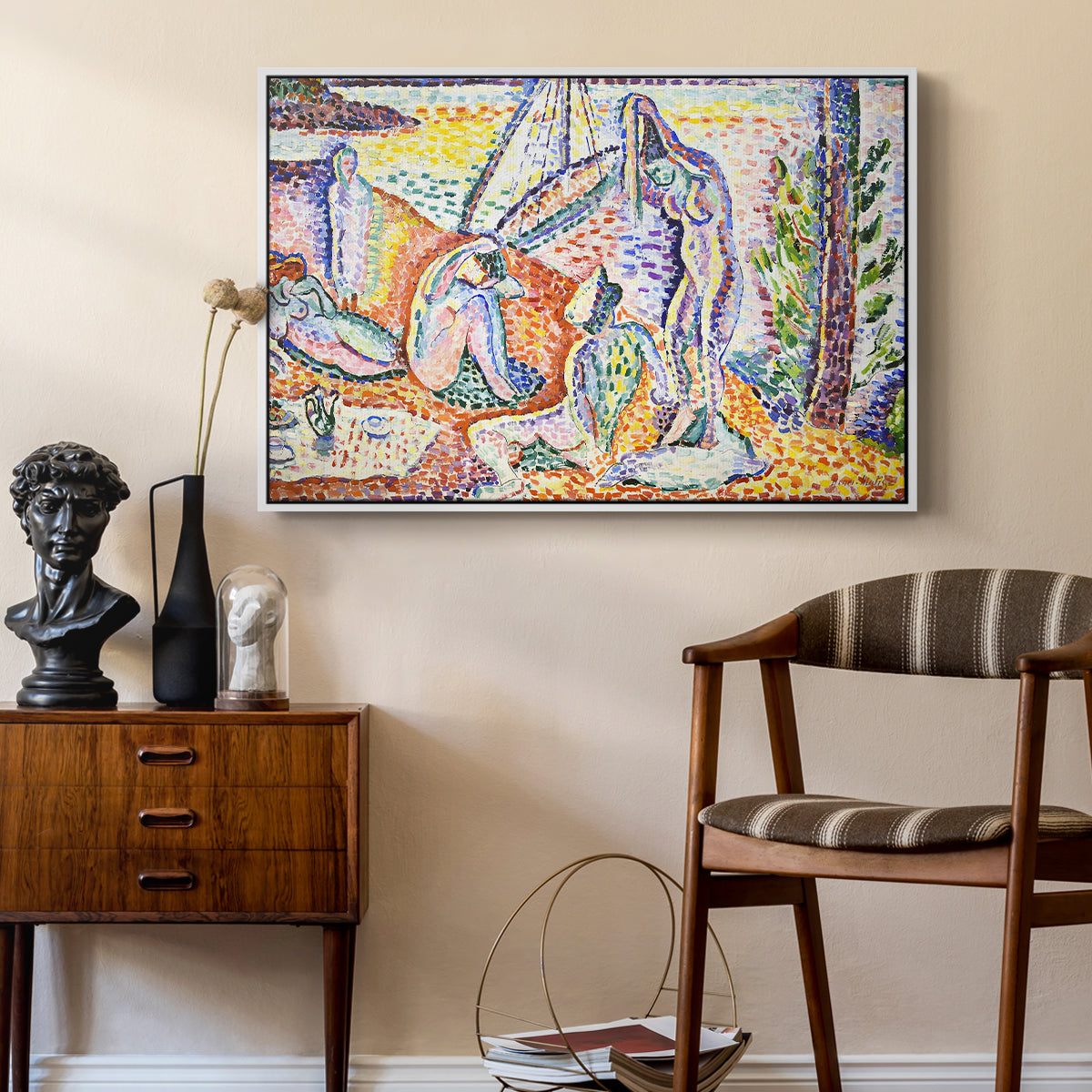 Luxe, Calme et Volupté, 1904 - Floater Framed Canvas Print
