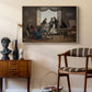 A Group of Danish Artists in Rome, 1837 - Floater Framed Canvas Print
