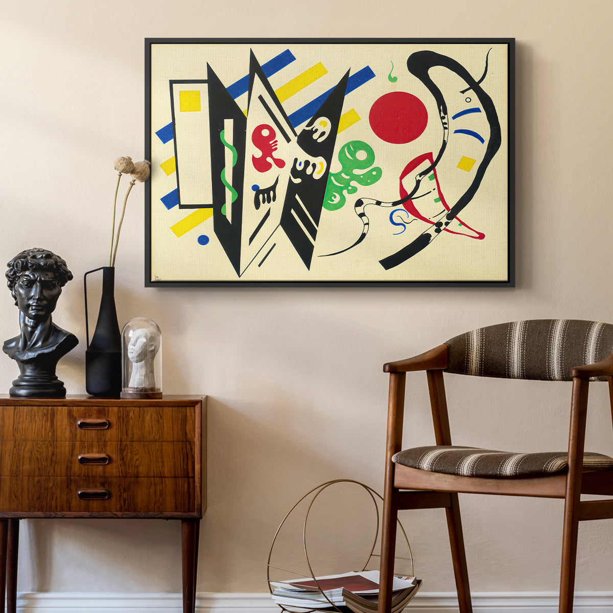 Reciprocity (Réciproque), 1935 - Floater Framed Canvas Print