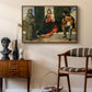 Madonna and Child with Saints Anthony of Padua and Roch, c. 1510 - Floater Framed Canvas Print