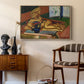 Sculpture and Persian Vase (The Bronze Figure), 1908 - Floater Framed Canvas Print