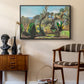 Landscape near Nice, c. 1918 - Floater Framed Canvas Print