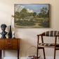The Painter's Garden at Saint-Privé, 1886 - Floater Framed Canvas Print