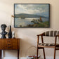 The Jetty at Feste near Moss, 1898 - Floater Framed Canvas Print