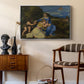 The Aldobrandini Madonna, 1532 - Floater Framed Canvas Print