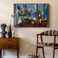 Still Life with Bull's Skull, 1939 - Floater Framed Canvas Print