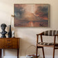 Vesuvius in Eruption, c. 1817 - Floater Framed Canvas Print