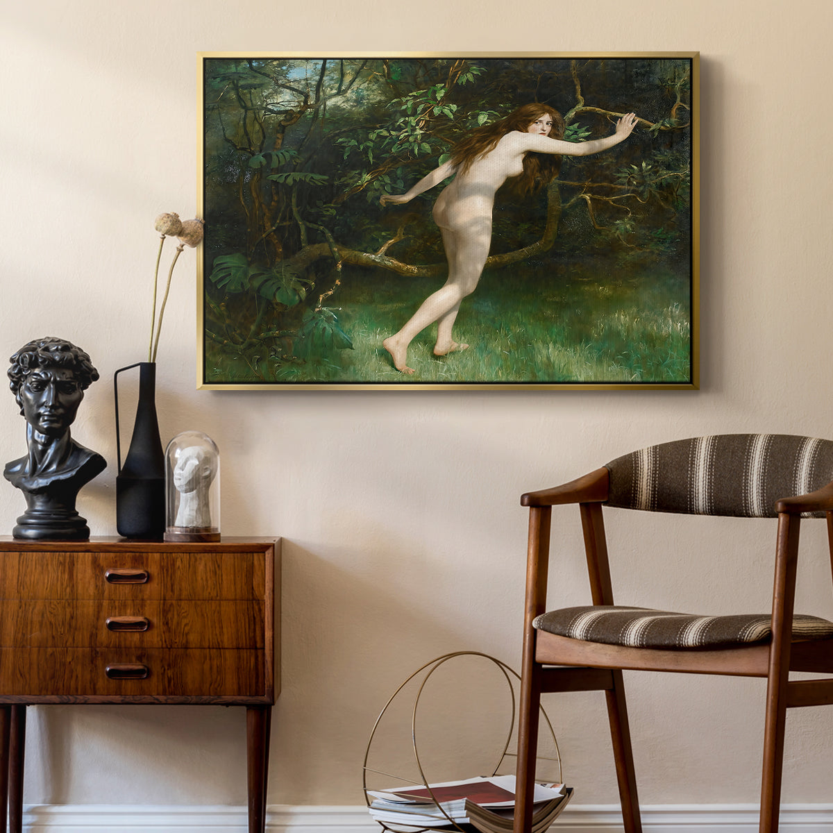 Eve, 1911 - Floater Framed Canvas Print