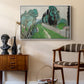 Landscape with Cypresses and Olive Trees near Nice, c. 1918 - Floater Framed Canvas Print