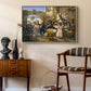 Romans Gathered for Merriment at an Osteria, 1839 - Floater Framed Canvas Print
