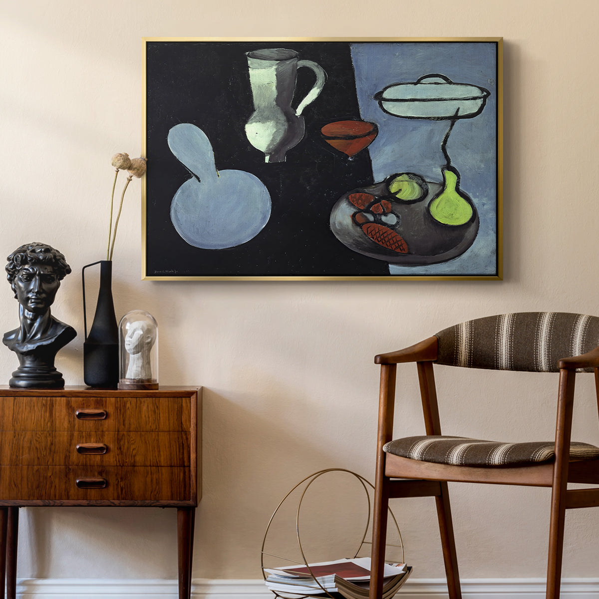 The Gourds (Les coloquintes), 1916 - Floater Framed Canvas Print