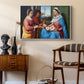 Sacred Conversation, c. 1505 - Floater Framed Canvas Print