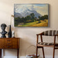 Mountains in Berchtesgaden - Floater Framed Canvas Print