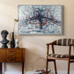 Horizontal Tree, 1912 - Floater Framed Canvas Print