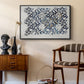Watercolour for Printed Fabric Design: Wey, c. 1882-1883 - Floater Framed Canvas Print