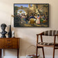 Romans Gathered for Merriment at an Osteria, 1839 - Floater Framed Canvas Print