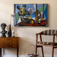 Still Life with Bull's Skull, 1939 - Floater Framed Canvas Print