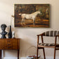 Grey Arabian Stallion, Property of Sir Watkin Williams-Wynn, c. 1817 - Floater Framed Canvas Print