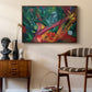 The Monkey, 1912 - Floater Framed Canvas Print