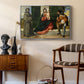 Madonna and Child with Saints Anthony of Padua and Roch, c. 1510 - Floater Framed Canvas Print