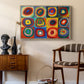 Color Study: Squares with Concentric Circles, 1913 - Floater Framed Canvas Print