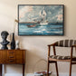 Sloop, Nassau, 1899 - Floater Framed Canvas Print