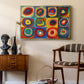 Color Study: Squares with Concentric Circles, 1913 - Floater Framed Canvas Print