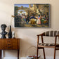 Romans Gathered for Merriment at an Osteria, 1839 - Floater Framed Canvas Print