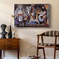 Women of Algiers (Version O), 1955 - Floater Framed Canvas Print