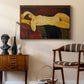 Reclining Nude (Nu couché), 1919 - Floater Framed Canvas Print