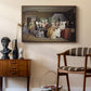The Maternity Room (Scene from "Barselstuen"), 1845 - Floater Framed Canvas Print