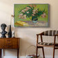 Vase with Oleanders and Books, 1888 - Floater Framed Canvas Print