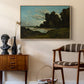 The River Loire at Nevers, 1901 - Floater Framed Canvas Print