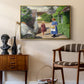 Summer Day in Jyllinge, 1922 - Floater Framed Canvas Print