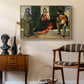 Madonna and Child with Saints Anthony of Padua and Roch, c. 1510 - Floater Framed Canvas Print
