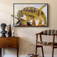 Cat Eating a Bird, 1939 - Floater Framed Canvas Print
