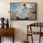 Clotilde on the Beach, 1904 - Floater Framed Canvas Print