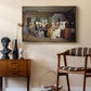 The Maternity Room (Scene from "Barselstuen"), 1845 - Floater Framed Canvas Print