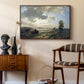 Fresh Breeze on the Norwegian Coast, 1876 - Floater Framed Canvas Print