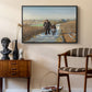The Old Man and the Child, 1888 - Floater Framed Canvas Print