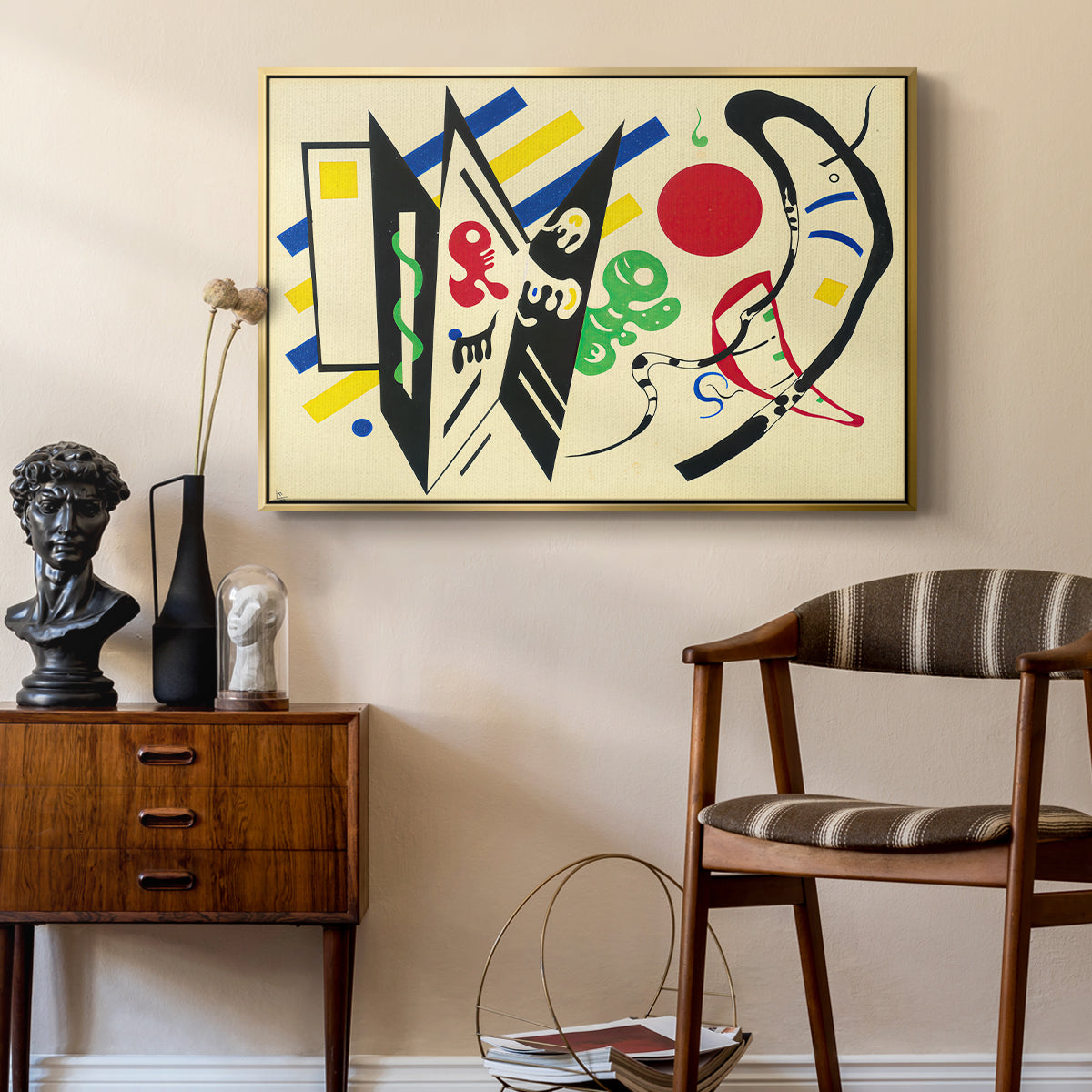 Reciprocity (Réciproque), 1935 - Floater Framed Canvas Print