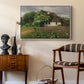 Farmhouse with Meadow Flowers, 1909 - Floater Framed Canvas Print