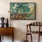 The Garden of Saint-Paul Hospital, 1889 - Floater Framed Canvas Print