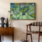 Stairway at Auvers, 1890 - Floater Framed Canvas Print