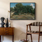 Fontainebleau: Oak Trees at Bas-Bréau, c. 1830-1835 - Floater Framed Canvas Print